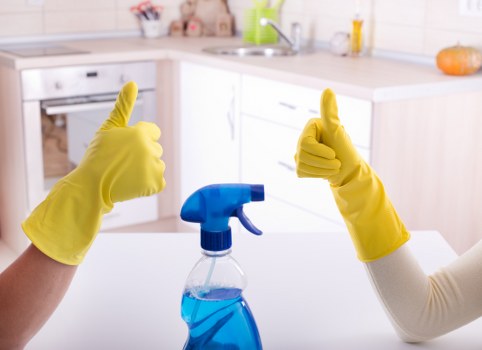 Local cleaners working in a Bayswater apartment building