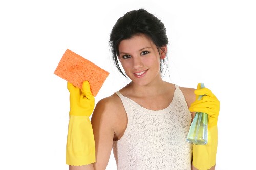 Upholstery cleaning service for a fabric couch in Bayswater