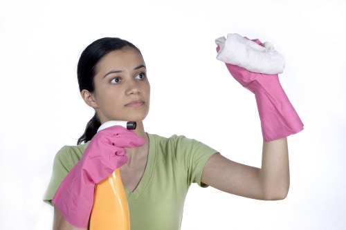 Local carpet cleaning service preparing equipment for a Bayswater residential property