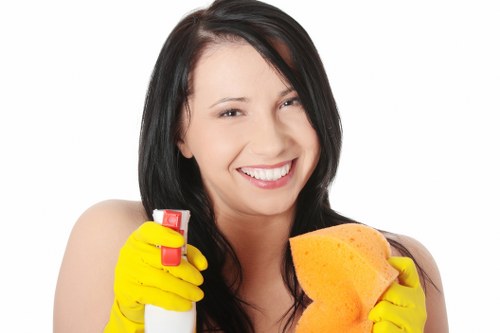 Professional cleaning after renovation work in a Bayswater property